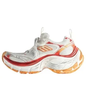 10XL Sneakers “Wit, rood en oranje mesh, TPU en rubber” 792778W2MV29670