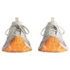 10XL Sneakers “Wit, rood en oranje mesh, TPU en rubber” 792778W2MV29670