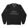 3B Football T-shirt met lange mouwen en V-hals “Black Anthracite” 857085TTVQ61066