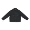 3B Sports Icon Denim jassen, ruime pasvorm “Zwart” 704298TBP471029