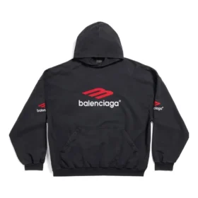 3B Sports Icon Hoodie oversized “Zwart Rood Wit” 739024TPVD81470