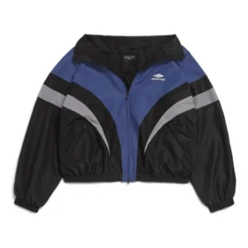 3B Sports Icon off-shoulder trainingsjas “Black Blue” 790756TMO101000