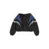 3B Sports Icon off-shoulder trainingsjas “Black Blue” 790756TMO101000
