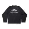 3B Sports Icon Ski T-shirt met lange mouwen, Large-pasvorm “Zwart” 779988TPVQ51000