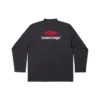 3B Sports Icon T-shirt met lange mouwen, oversized “Zwart Rood Wit” 720250TPVD71470