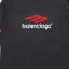 3B Sports Icon T-shirt met lange mouwen, oversized “Zwart Rood Wit” 720250TPVD71470