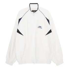 3B Sports Icon trainingsjas met medium pasvorm “Wit” 746483TOO489000