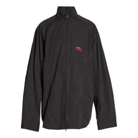 3B Sports Icon trainingsshirt met rits “Black Red” 720158TKO481000