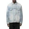 3B Sports vintage Denim-jas, ruime pasvorm “Light Blue” 704299TJW798469