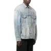3B Sports vintage Denim-jas, ruime pasvorm “Light Blue” 704299TJW798469