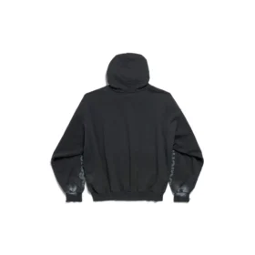 3B Stencil-hoodie, medium pasvorm “Zwart” 767877TQVT71083
