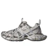 3XL Extreme Lace Sneakers “Bruin Grijs Beige Mesh en Polyurethaan” 778698W3XLL2097