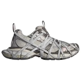 3XL Extreme Lace Sneakers “Bruin Grijs Beige Mesh en Polyurethaan” 778698W3XLL2097