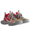 3XL Gradient Sneakers “Wit Rood Oranje” 734734W3XGM6711