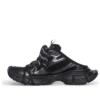 3XL muiltjes “Black Mesh and Polyurethane” 742672W3XL11010