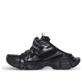 3XL muiltjes “Black Mesh and Polyurethane” 742672W3XL11010