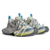 3XL-Sneaker “Wit, geel en blauw mesh” 734731W3XL59074