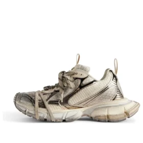 3XL Sneakers “Beige Mesh en Polyurethaan” 734734W3XL59110
