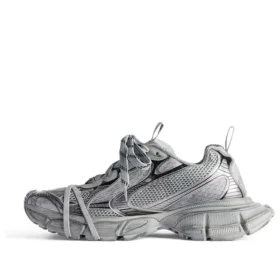 3XL-Sneakers “Grijs mesh en polyurethaan” 734731W3XL11210
