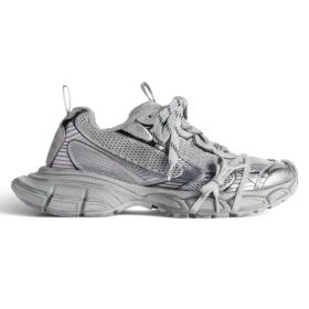 3XL-Sneakers “Grijs mesh en polyurethaan” 734731W3XL11210