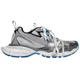 3XL Sneakers “Grijs, wit en blauw mesh en polyurethaan” 734734W3XL51214