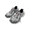 3XL-Sneakers “Grijs, wit en rood mesh en polyurethaan” 734734W3XL51219
