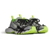 3XL Sneakers “Grijs Zwart Groen Mesh en Polyurethaan” 734734W3XL69031