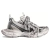 3XL Sneakers “Wit en zwart mesh en polyurethaan” 734731W3XL49710