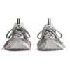 3XL Sneakers “Wit en zwart mesh en polyurethaan” 734731W3XL49710