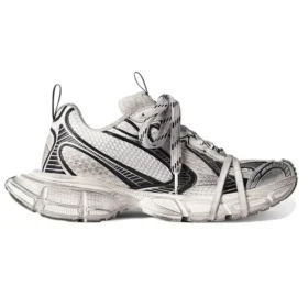 3XL Sneakers “Wit en zwart mesh en polyurethaan” 734734W3XL49710