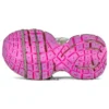 3XL Sneakers “Wit, grijs en roze mesh en polyurethaan” 734731W3XL59050