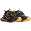 3XL Sneakers “Zwart Oranje Grijs Mesh en Polyurethaan” 734734W3XL31178