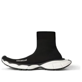 3XL Sokkensneakers “Black Recycled Knit” 758483W2DG11090