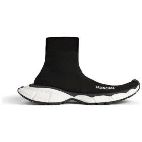 3XL Sokkensneakers “Black Recycled Knit” 758483W2DG11090