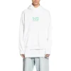 5:20 Hoodie met print “White Green” 674986TMVL69164