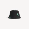 520-stickers buckethoed voor dames in zwart
