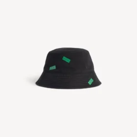 520-stickers buckethoed voor dames in zwart