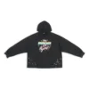 90/10 Hoodies Wide Fit “Washed Black” 674986TMVH41055