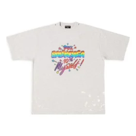 90/10 T-shirt Large Fit “Lichtgrijs” 641675TMVH32569