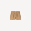 A-lijn boxershort voor dames in zandbeige