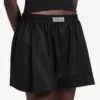 A-lijn boxershort voor dames in zwart