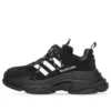 Adidas x Balenciaga Triple S-sneaker “Black White” 712821W2ZB21090
