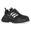 Adidas x Balenciaga Triple S-sneaker “Black White” 712821W2ZB21090