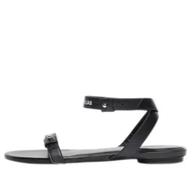 Afterhour-Sandalen “Leather Black” 694476WBBF31090