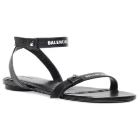 Afterhour-Sandalen “Leather Black” 694476WBBF31090