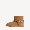 Alaska Soft-enkellaarsjes voor dames in camel