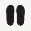 Alaska Soft platform muiltje voor dames in zwart