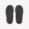 Alaska Soft platform muiltje voor dames in zwart