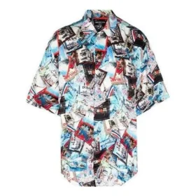 All Over Cities Minimal-shirt “Multicolor” 681813TML058470