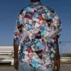All Over Cities Minimal-shirt “Multicolor” 681813TML058470